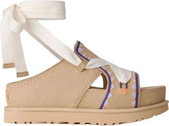 UGG Platte sandalen - Dames - Sandalen - Beige - 40 EU - Su&egrave;de - Schoenen