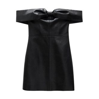 Anine Bing Kleedjes, Dames, Zwart, S, Colleen Mini Jurk