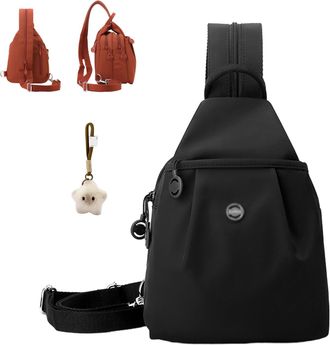 Generic 2026 Premium 3 in 1 Anti-Theft Travel Tote Bag, Women Compact Multi-Compartment Large Capacity Waterproof Shoulder Backpack (Black)