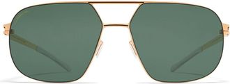 Mykita Angus Polarized 342 Mens Sunglasses Gold Size 56