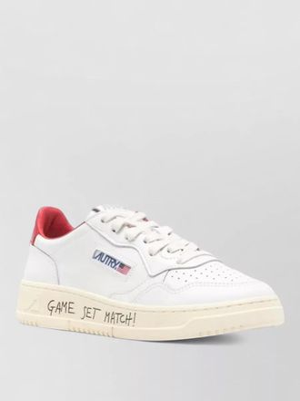 Autry leather low-top sneakers