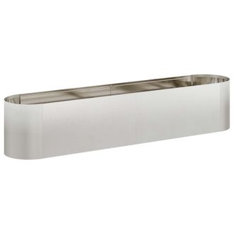 vidaXL Cama De Jard&iacute;n Elevada Acero Inoxidable 200 X 40 X 40 Cm Vidaxl