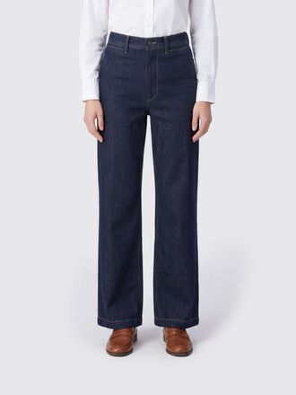 Polo Ralph Lauren Beaton Mid-Rise Skinny Jeans in Blue Cotton Denim