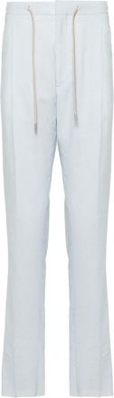 Lardini Miami striped trousers - Blue