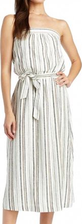 Drew Journey Midi Dress In Dune