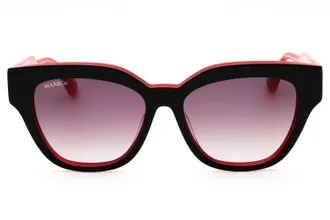 Max & Co. MO0106 Gradient Acetate Sunglasses - Black