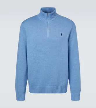Polo Ralph Lauren Cotton half-zip sweater