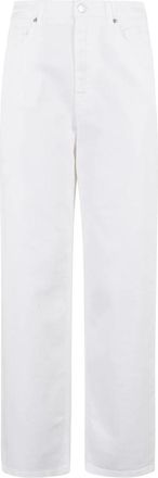 Department Five Straight Jeans, female, White, Size: W30 Margie Zip Jeans