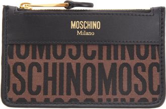 Moschino Wallets & Cardholders, female, Multicolor, Size: ONE SIZE Logo Mini Wallet