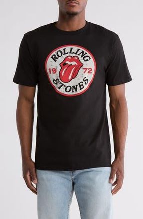 American Needle Rolling Stones Cotton Graphic T-Shirt in Black at Nordstrom Rack, Size Xx-Large