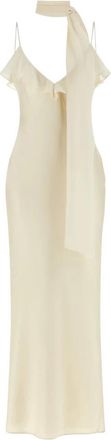 Rotate Silhouette Slip - Dames - Avondkleed - Beige - XS - Kleedjes