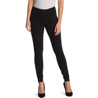 Hue Denim Leggings in Black Denim at Nordstrom Rack, Size Medium