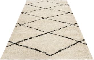 Wecon Home Hochflor-Teppich »STUDIO one« rechteckig 35 mm Höhe weicher und kuscheliger Flor, Wohnzimmer, Schlafzimmer, im Berber-Stil