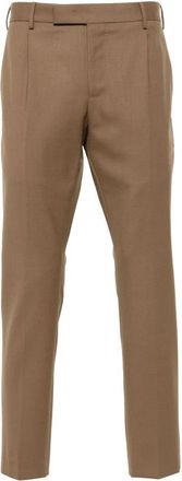 Pantaloni Torino Sartorial Wool Tobacco Pantalon - Heren - Nette broeken - Bruin - XL - Wol - Broeken