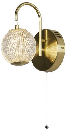 Searchlight Led Design Wandlampe Allure - Messing