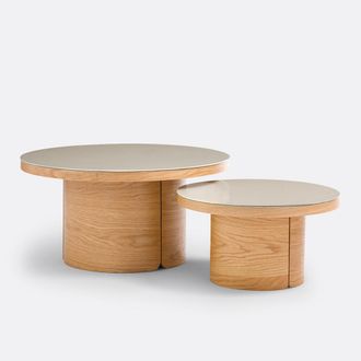 La Redoute Interieurs Set van 2 mimi tafels, Natesse