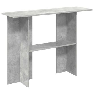 vidaXL Mesa Consola Gris Hormig&oacute;n 100 X 30 X 75 Cm Vidaxl