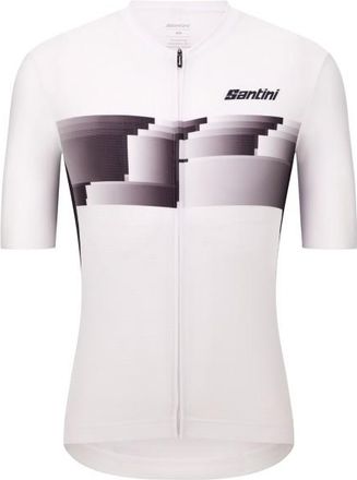 Santini Verve S/S Jersey Velotrikot f&uuml;r Herren | wei&szlig;