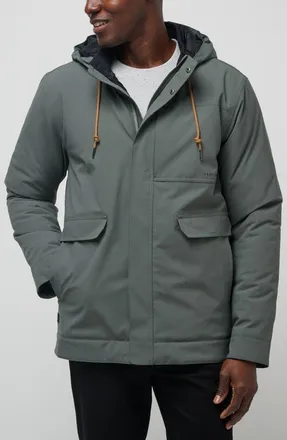 Travis Mathew Mountain Pass Waterproof Jacket in Dark Olive at Nordstrom, Size Xx-Large