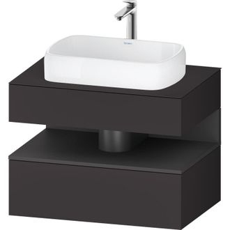 Duravit Duravit Qatego Consola Mueble Bajo Lavabo, 1 Extra&iacute;ble, 1 Caj&oacute;n