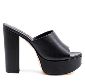 Andrea Gomez Fabiola Leather Platform in Black at Nordstrom, Size 36.5