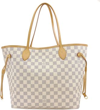Louis Vuitton Damier Azur Azur Damier Canvas Damier Canvas Tote Bag (Pre-Owned)