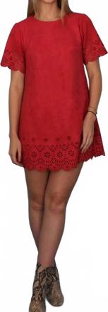 Fate Cierra Mini Dress In Red