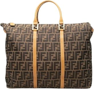 Fendi Pre-owned Reistas - Dames - Vintage Shopper - Bruin - ONE Size - Leer - Vintage