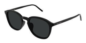 Saint Laurent SL 782/K Asian Fit 001 Mens Sunglasses Black Size 53 - Free RX Lenses - Free RX Lenses
