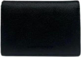 Burberry Pre-owned Wallets, female, Black, Size: ONE SIZE Pre-owned Leather Wallet