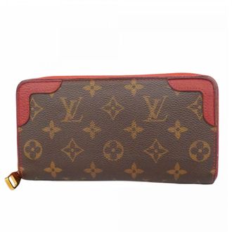 Louis Vuitton Brown Cerise Long Wallet (Bi-Fold) (Pre-Owned)