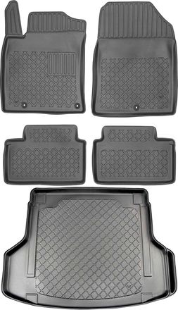 OEM Hyundai I30 Iii Kombi Desde Julio De 2017: Juego De Alfombrillas Para Coche + Alfombrilla Para Maletero