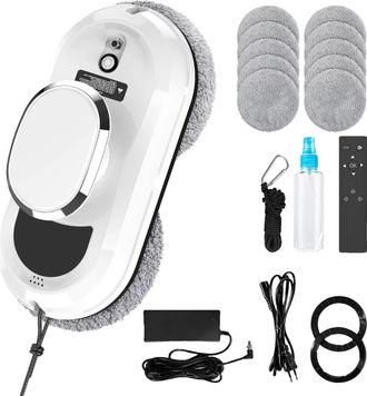 OEM Robot Limpiacristales, Navegaci&oacute;n Inteligente, Control Remoto, Blanco