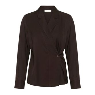 Inwear Blusa - Blouses & Shirts - Mujer - Marr&oacute;n - XL