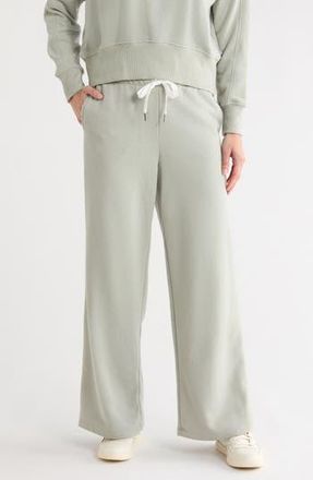Balance Collection Marley Wide Leg Drawstring Pants in Wrought Iron at Nordstrom Rack, Size X-Large