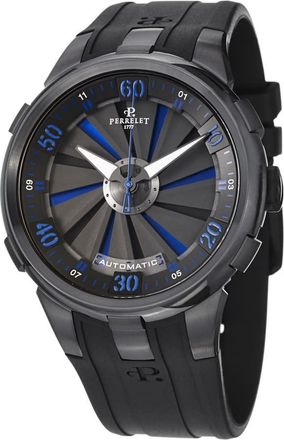 Perrelet Turbine Xl Automatic Blue Dial Mens Watch A1051/5