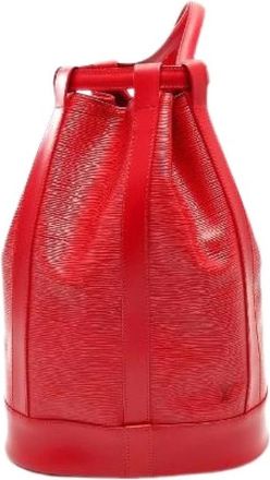 Louis Vuitton Pre-owned Bucket Bags, female, Red, Size: ONE SIZE Pre-owned Vintage Bucket Bag