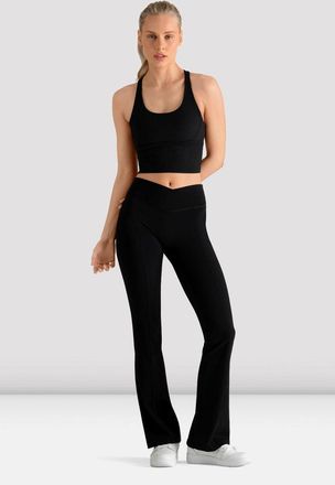 Bloch BLOCH Ladies Apex Longline Bra Top, Black