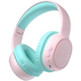 OEM Auriculares Inal&aacute;mbricos Bluetooth Kh02 Para Ni&ntilde;os, Seguros Y Con Control De Volumen, Color Rosa