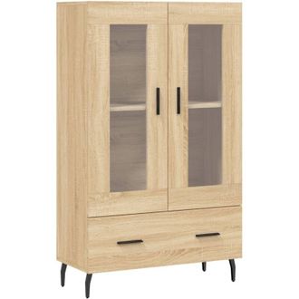 vidaXL Aparador alto madera de ingeniería roble Sonoma 69,5x31x115 cm Vidaxl