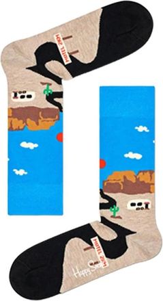 Happy Socks Socks, female, Multicolor, Size: S Colorful Crew Socks Hotel 294H Style