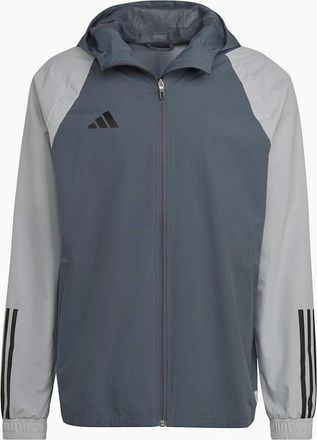 adidas Mens Tiro 23 Competition All Weather Jacket - Grey - Size: Regular/34
