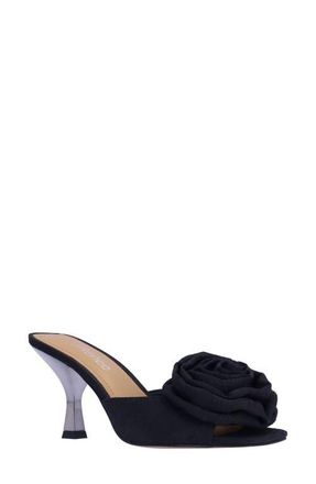 J. Rene&eacute; Aaria Slide Sandal in Black at Nordstrom, Size 8.5
