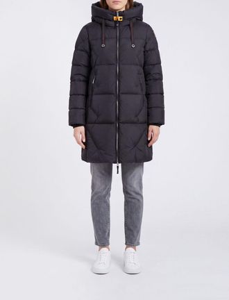 Parajumpers Piumino lungo Janet in nylon trapuntato con cappuccio