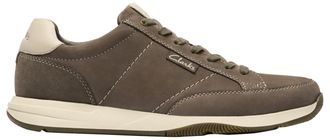 Clarks Mens Townview Lace, Grey Nubuck, 7.5 UK