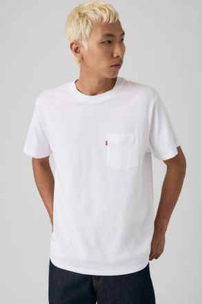 Levi's Everyday Pocket Tee - Men - L - White / Bright White