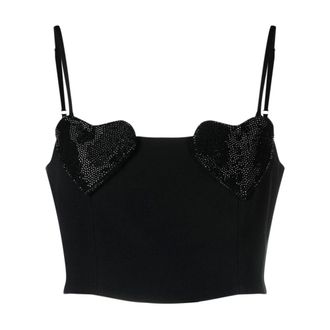 Blumarine Mujer, Camisetas, Negro, Talla: S
