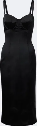 Dolce & Gabbana Satin corset dress