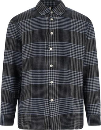 Sunflower Studio Checked Shirt Blue