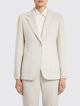 Max Mara Jacket Woman color Yellow Cream